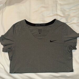 Nike Pro Dri-fit v neck t-shirt